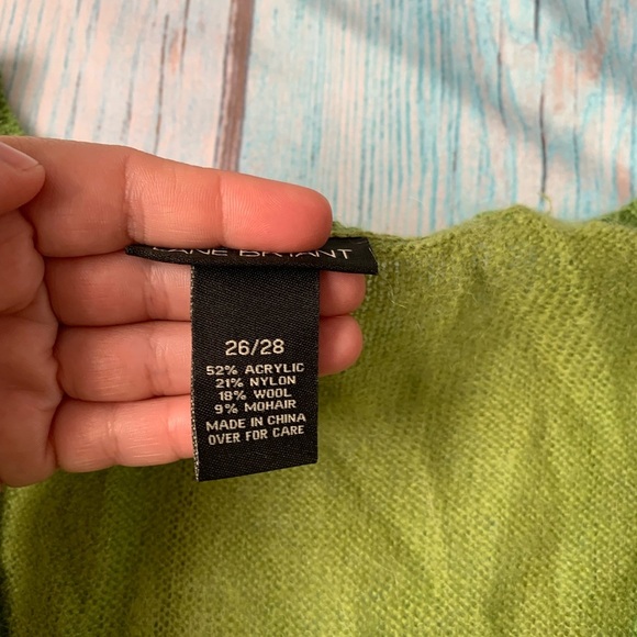 Green lane Bryant open front cardigan 26/28 - Picture 8 of 9